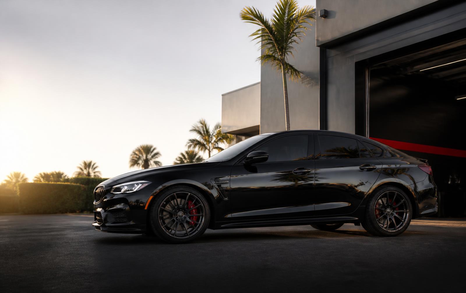 Luxury vehicle with professional automotive window tint